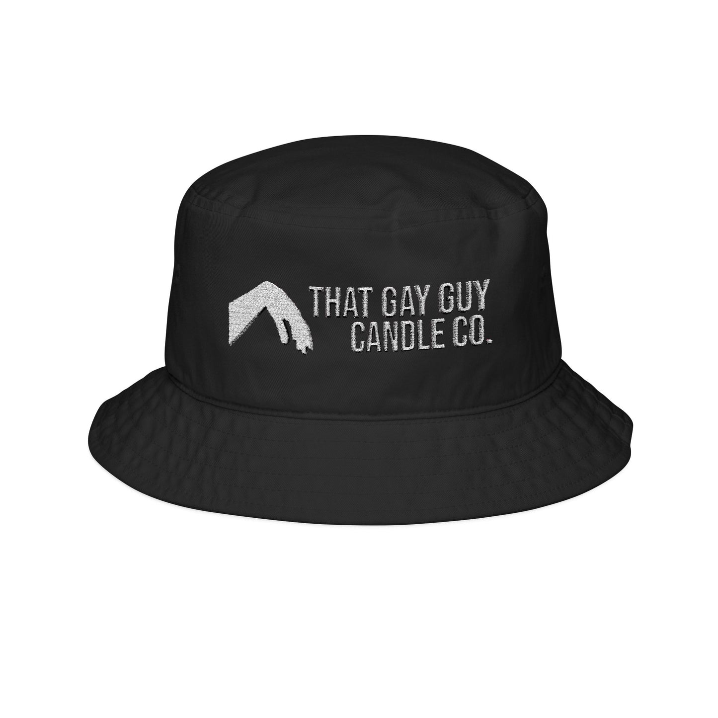 EMBROIDERED LOGO BUCKET HAT