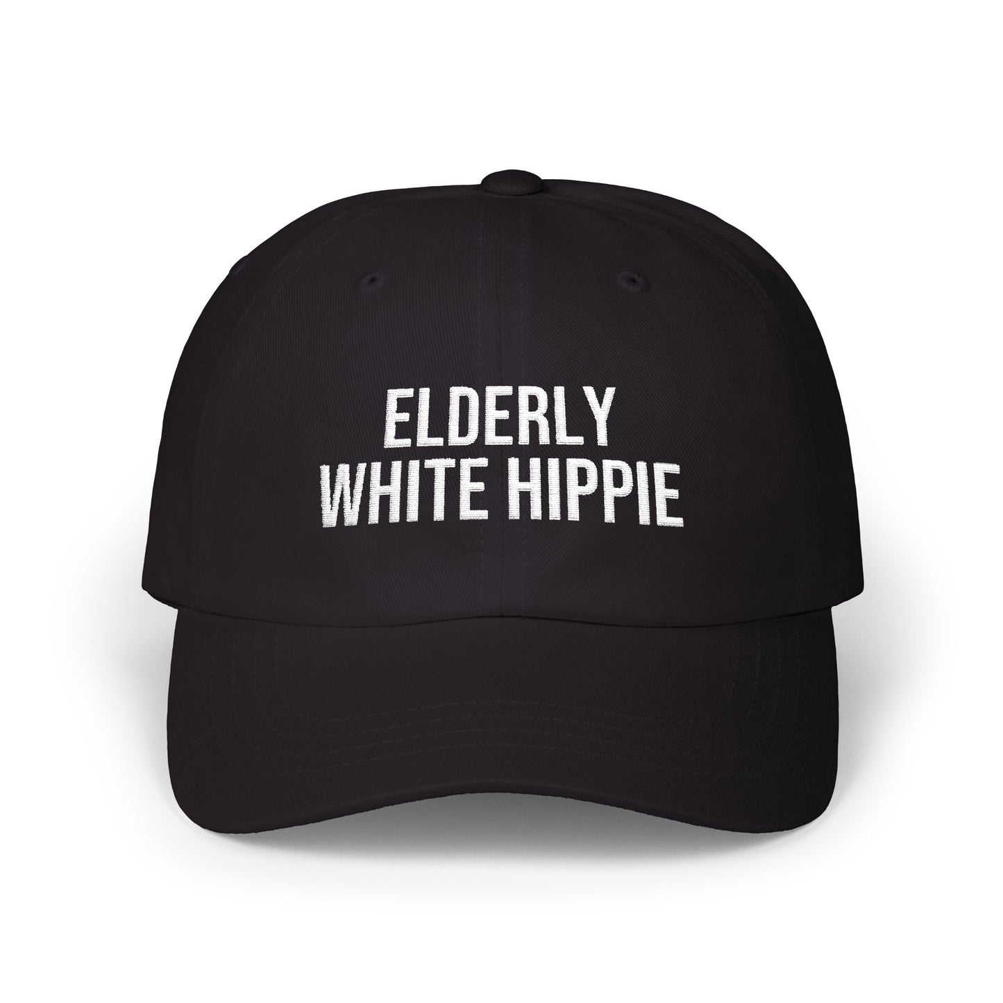 ELDERLY WHITE HIPPIE