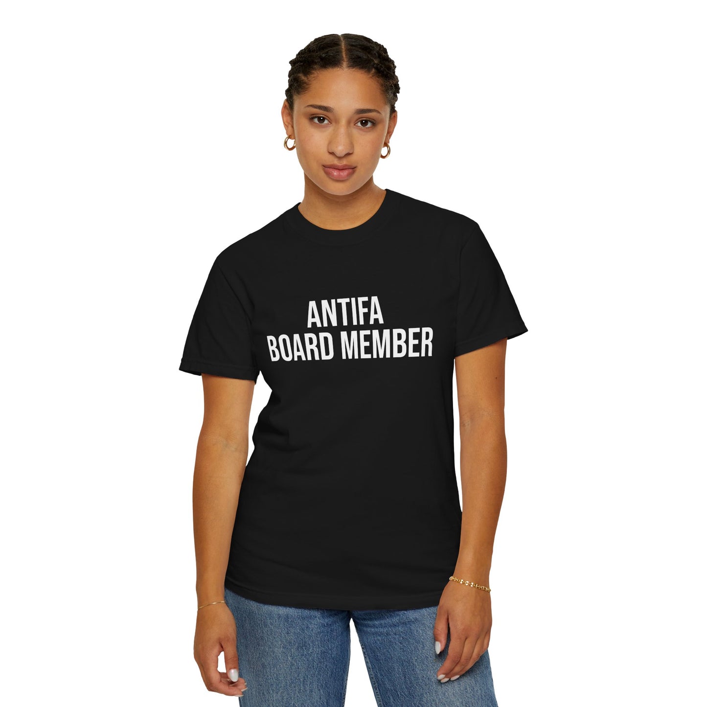 ANTIFA BOARD MEMBER ALL-GENDER TEE
