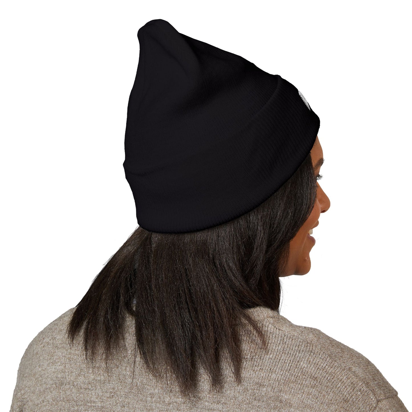 EMBROIDERED WRIST CUFFED BEANIE