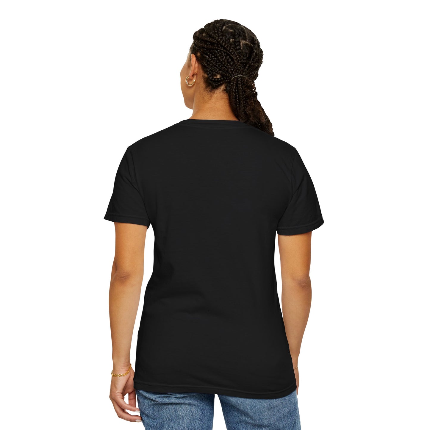 ELDERLY WHITE HIPPIE ALL-GENDER TEE