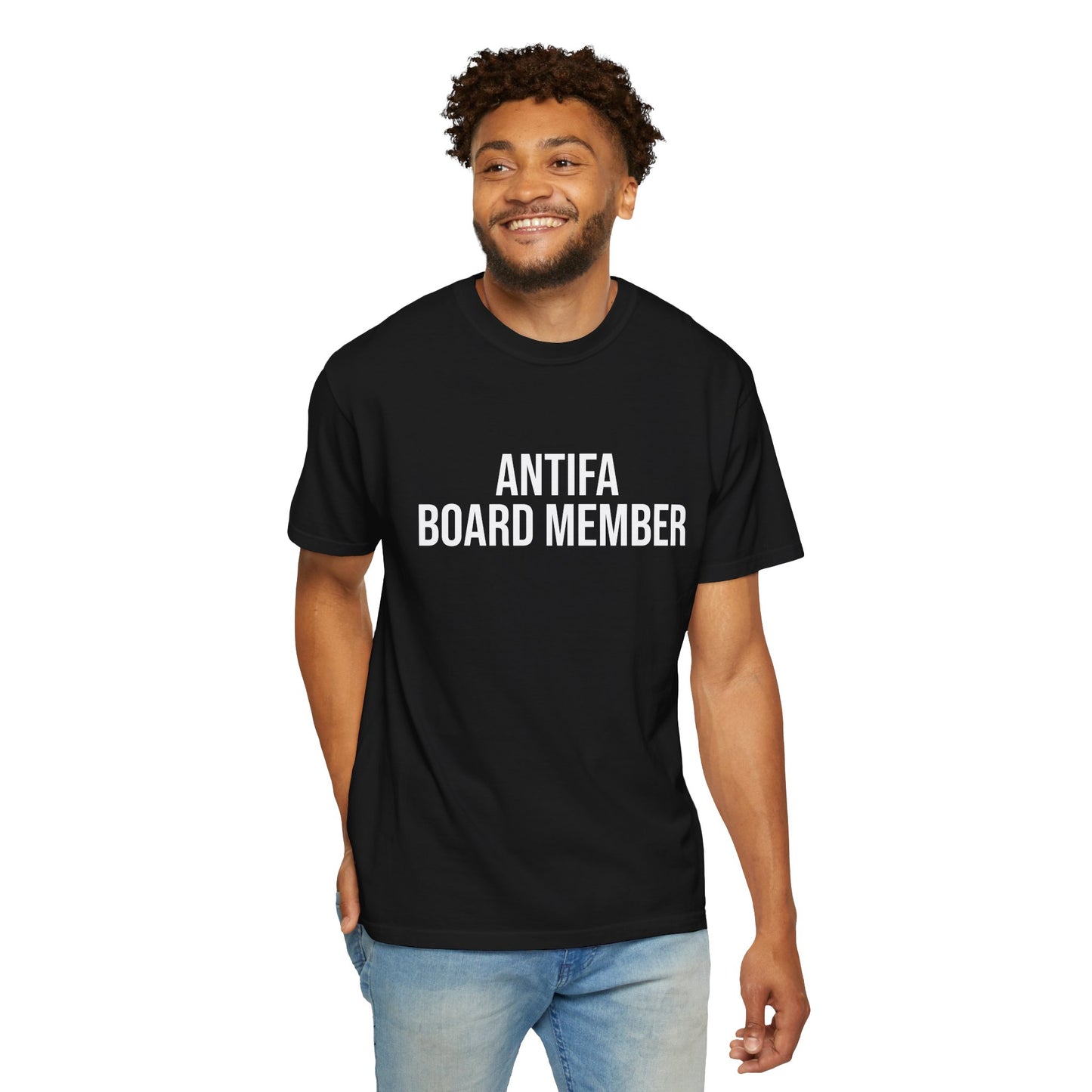 ANTIFA BOARD MEMBER ALL-GENDER TEE