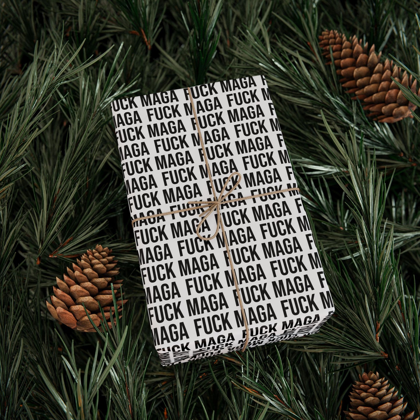 FUCK MAGA WRAPPING PAPER