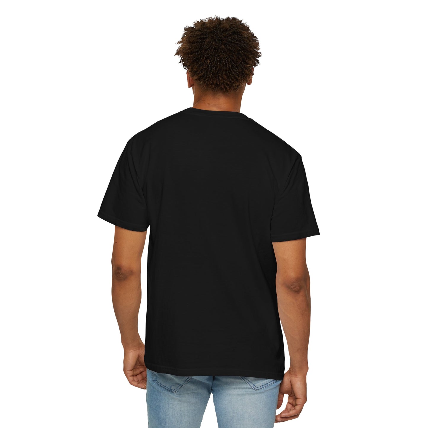 ELDERLY WHITE HIPPIE ALL-GENDER TEE