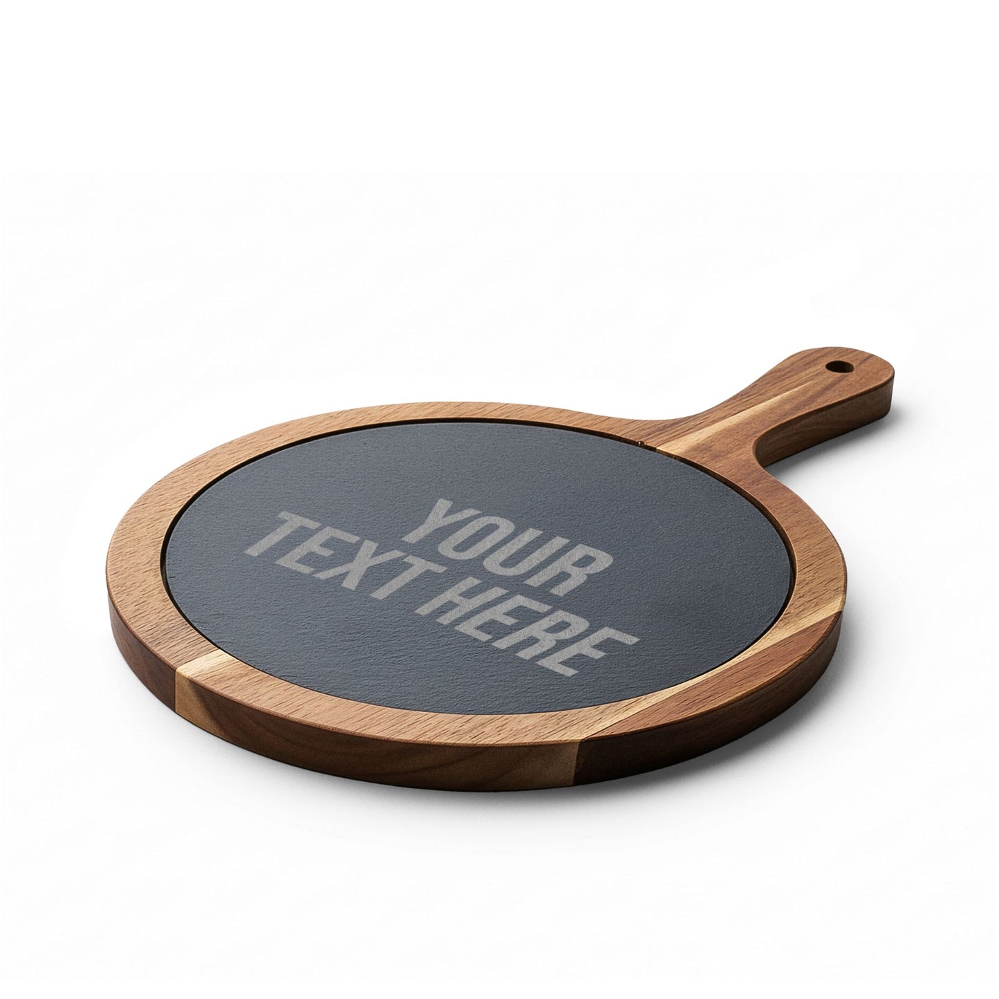 PERSONALIZED TEXT ENGRAVED CHARCUTERIE BOARD