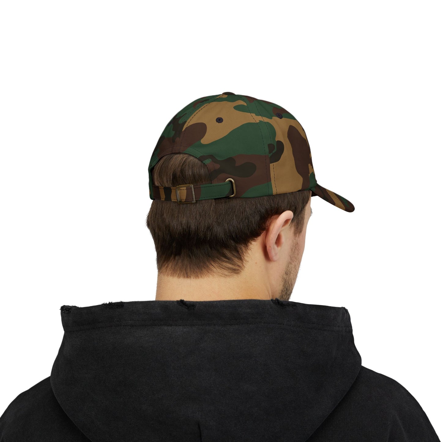 I DIDN'T VOTE FOR HIM EMBROIDERED CAP - CAMOUFLAGE