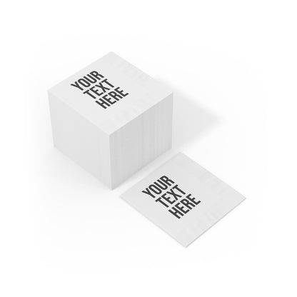 PERSONALIZED TEXT NAPKINS