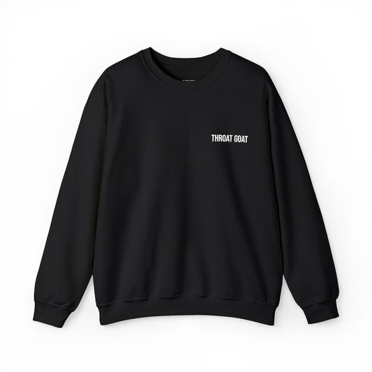 THROAT GOAT ALL-GENDER EMBROIDERED SWEATSHIRT