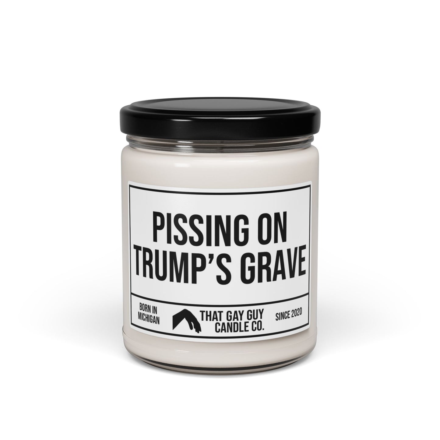 PISSING ON TRUMP'S GRAVE