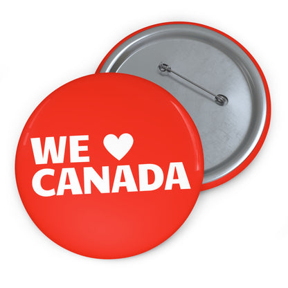 WE LOVE CANADA BUTTON