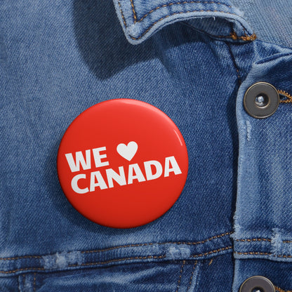 WE LOVE CANADA BUTTON