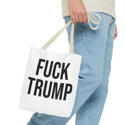 FUCK TRUMP TOTE BAG