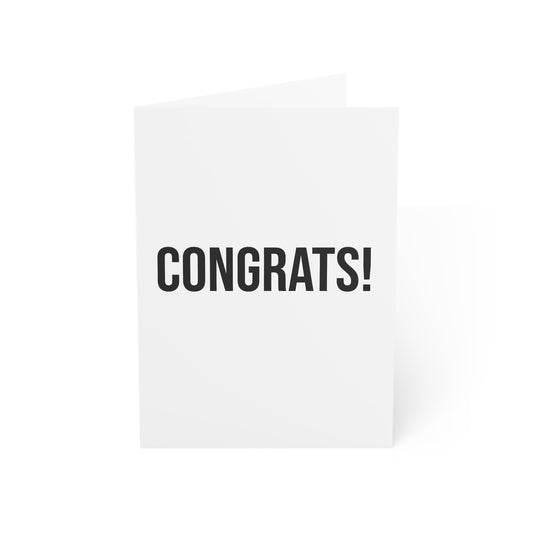 CONGRATS GREETING CARD