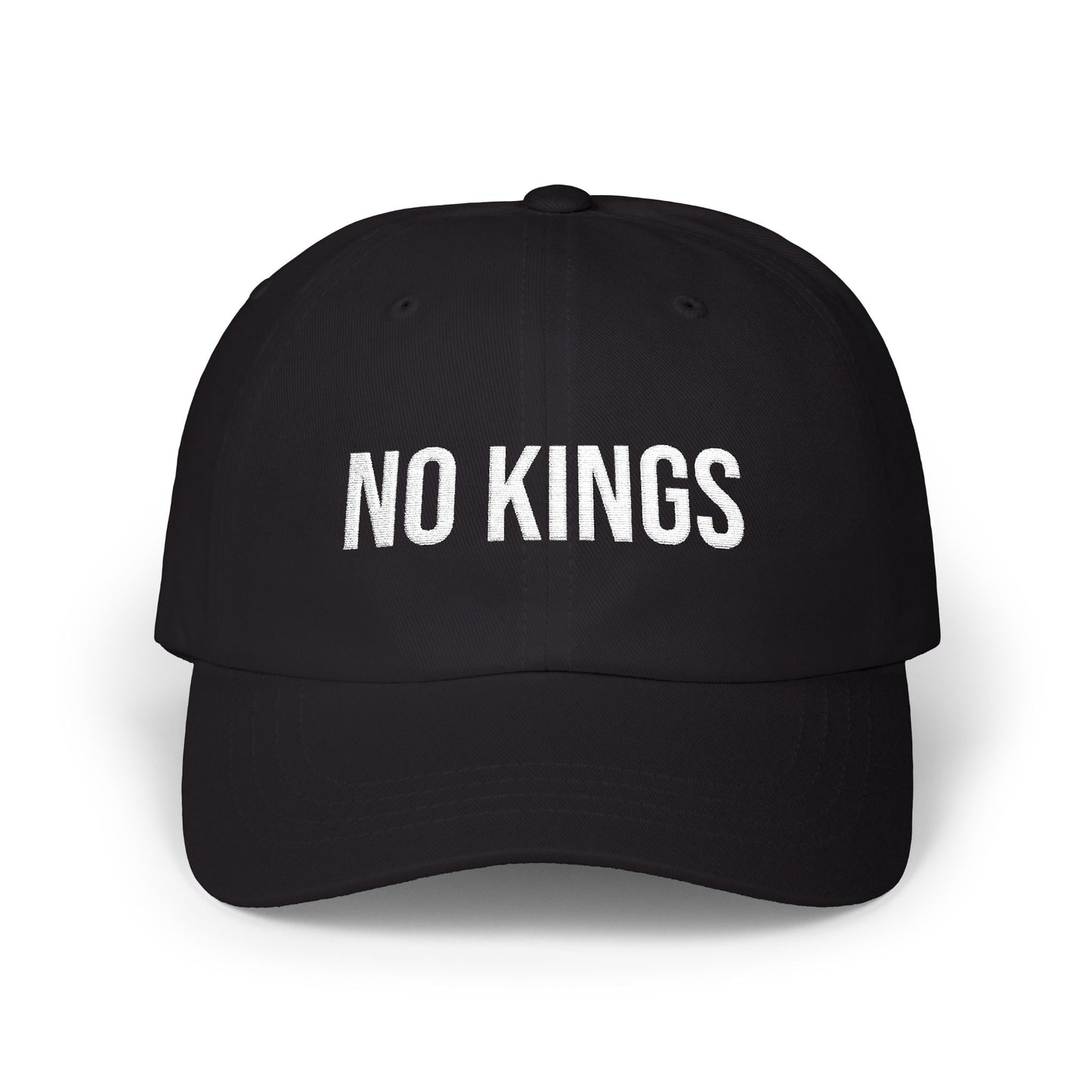 NO KINGS EMBROIDERED CAP