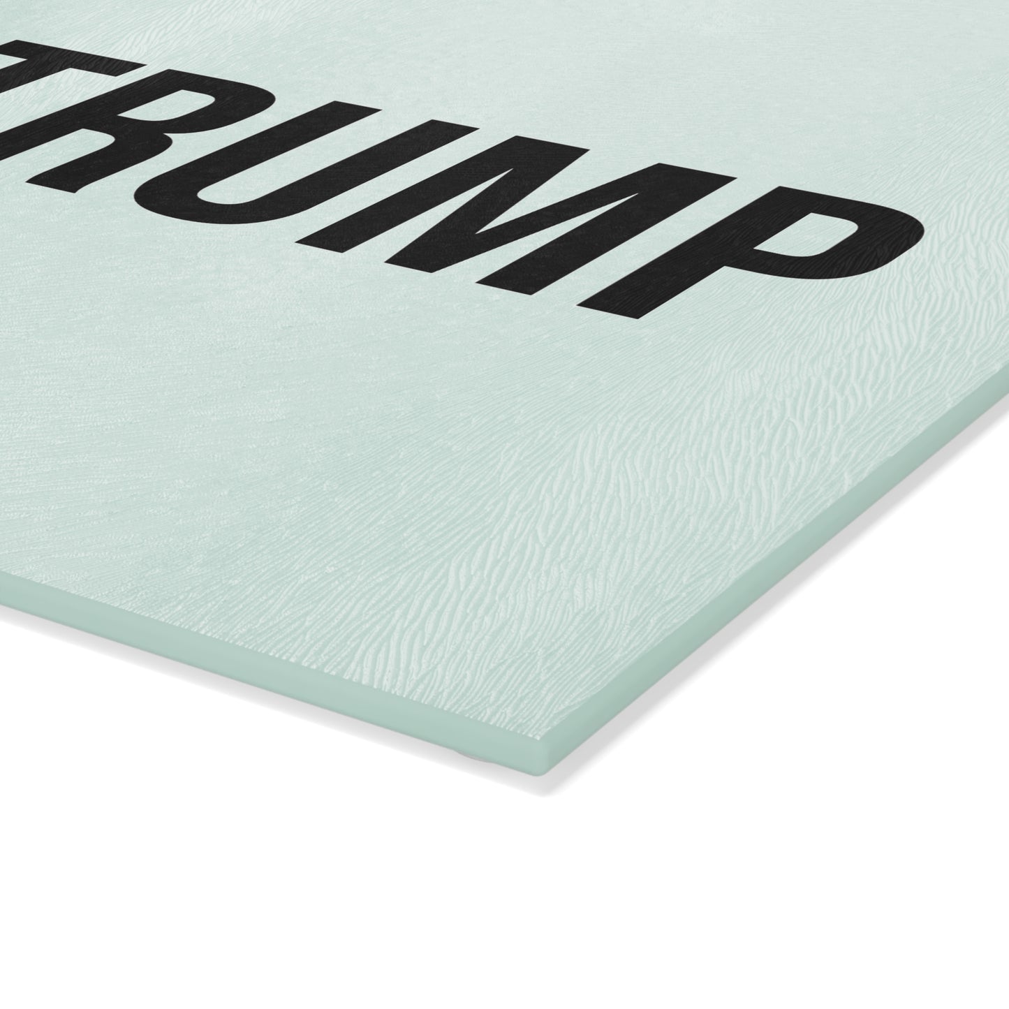 FUCK TRUMP GLASS CUTTING BOARD