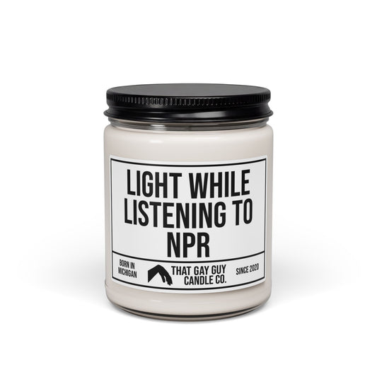 LIGHT WHILE LISTENING TO NPR
