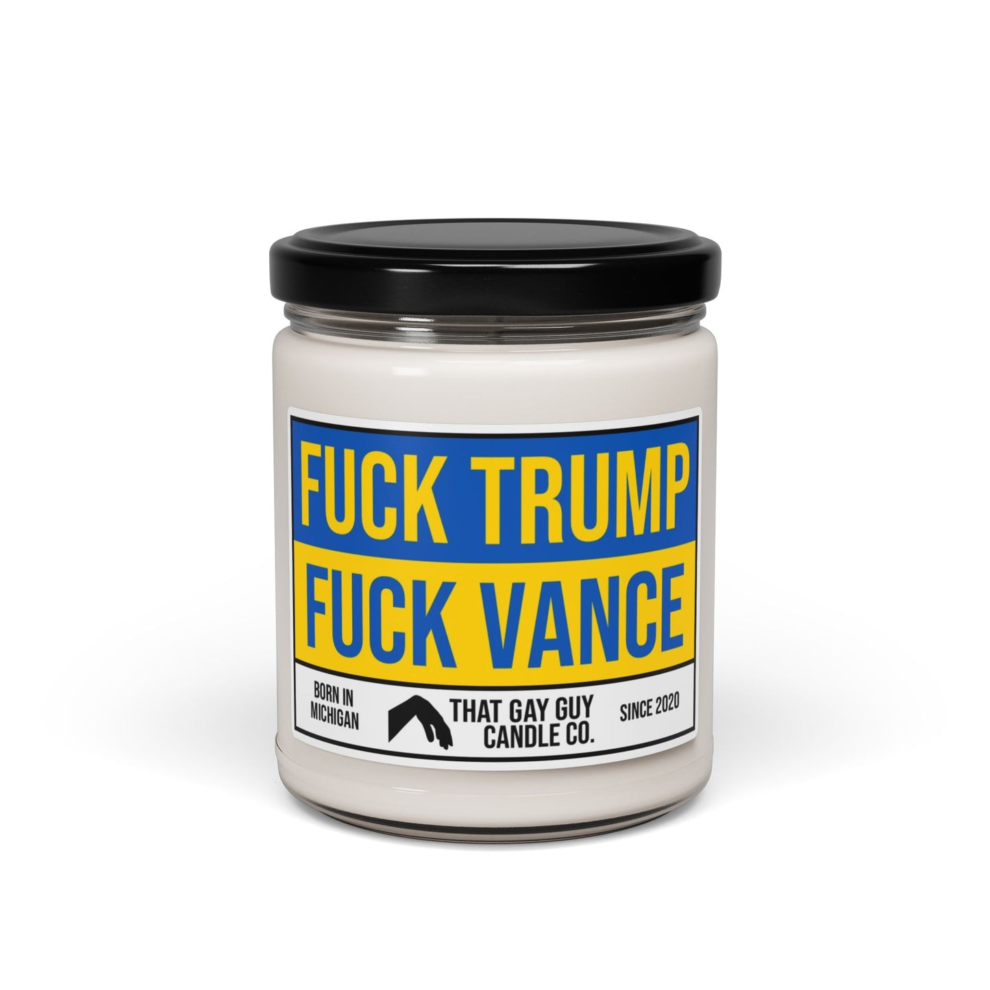 FUCK TRUMP FUCK VANCE UKRAINIAN FLAG (BENEFITS UNITED24)