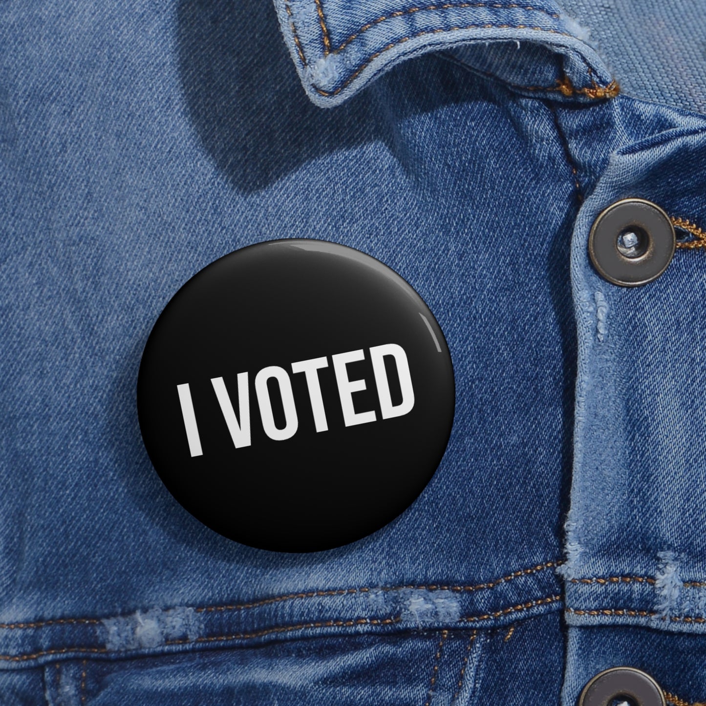 I VOTED BUTTON