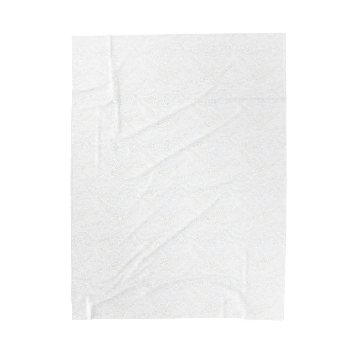 PERSONALIZED TEXT VELVETEEN PLUSH BLANKET BLACK + WHITE