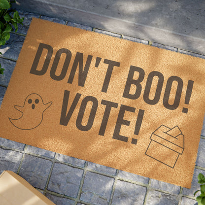 DON'T BOO VOTE DOORMAT