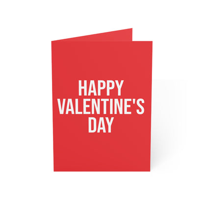 HAPPY VALENTINE'S DAY AND FUCK TRUMP GREETING CARD