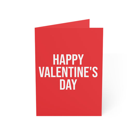 HAPPY VALENTINE'S DAY AND FUCK TRUMP GREETING CARD