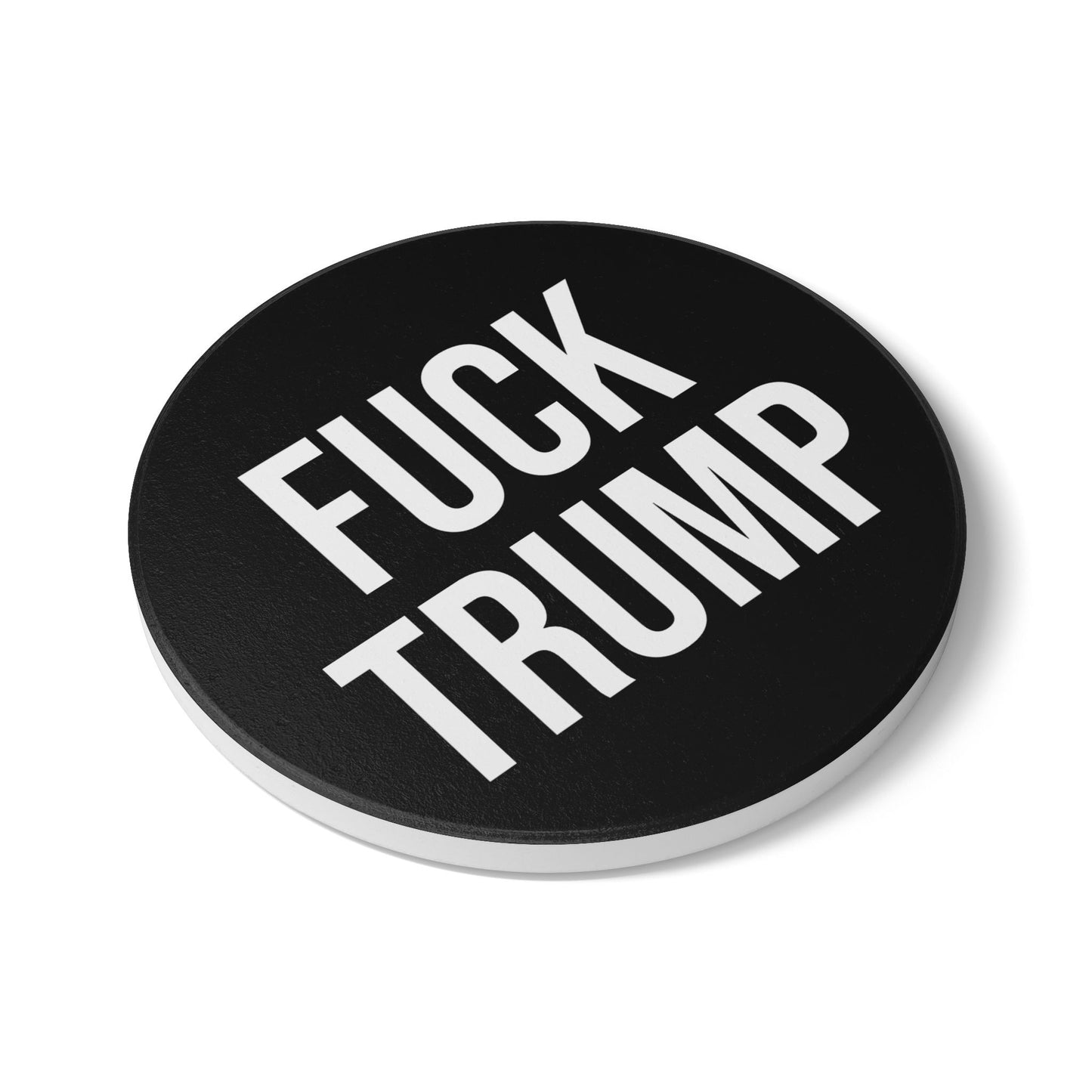 FUCK TRUMP CERAMIC COASTER