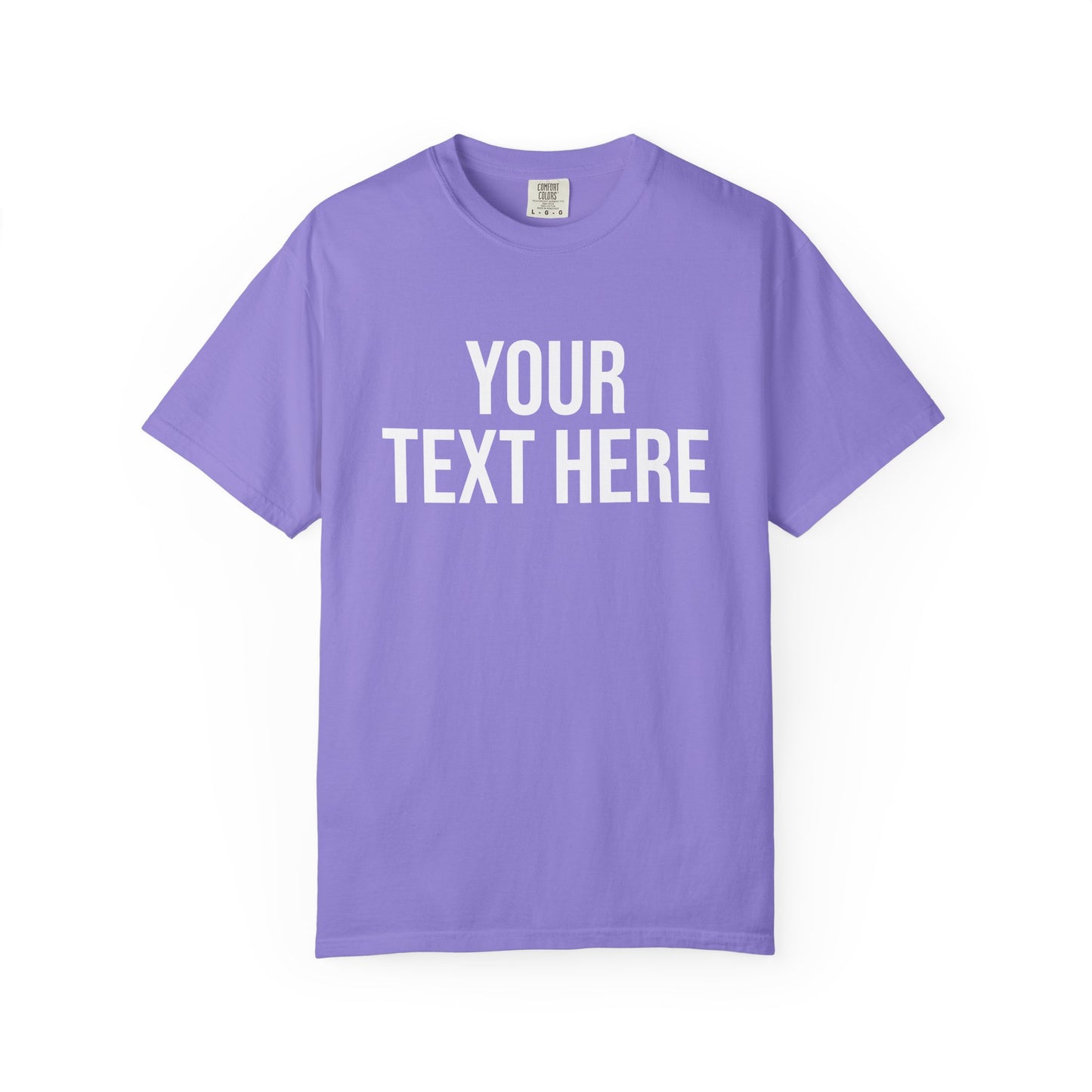 PERSONALIZED TEXT ALL-GENDER TEE