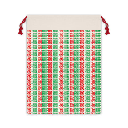 FUCK TRUMP GIFT BAG RED AND GREEN