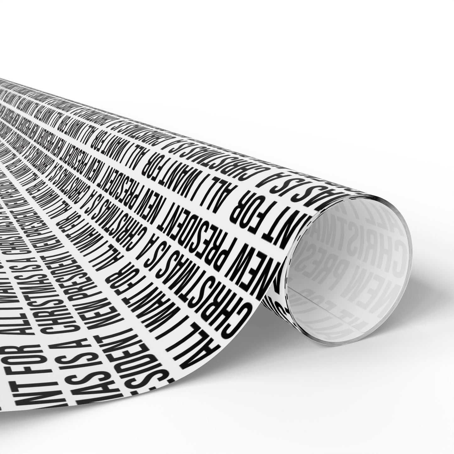 ALL I WANT FOR CHRISTMAS IS A NEW PRESIDENT WRAPPING PAPER