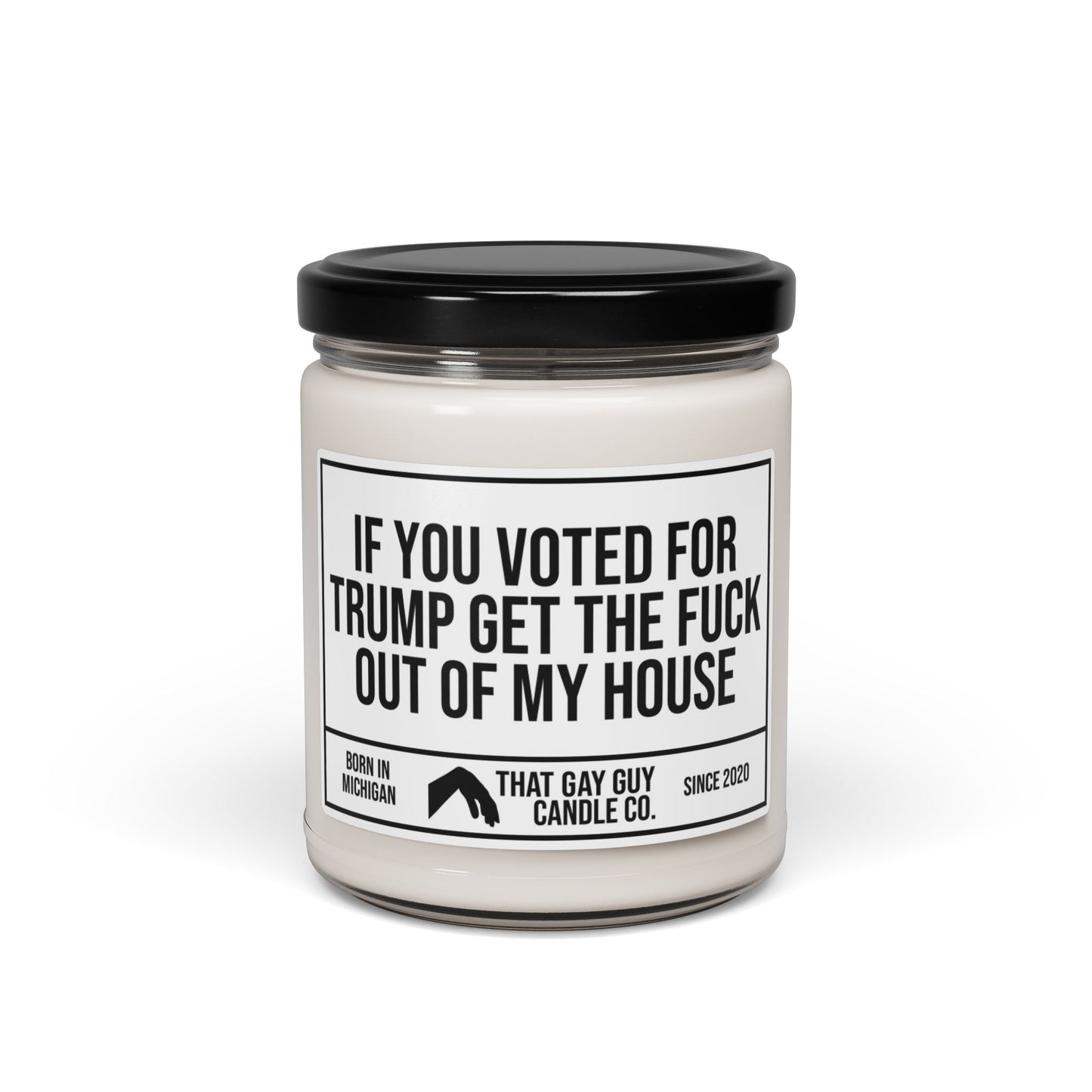 IF YOU VOTED FOR TRUMP GET THE FUCK OUT OF MY HOUSE