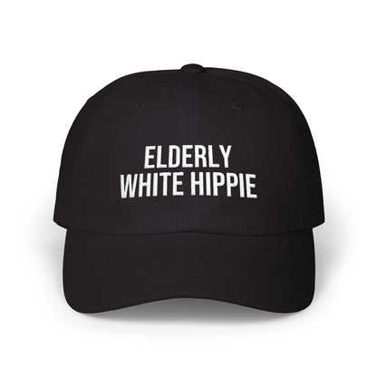 ELDERLY WHITE HIPPIE