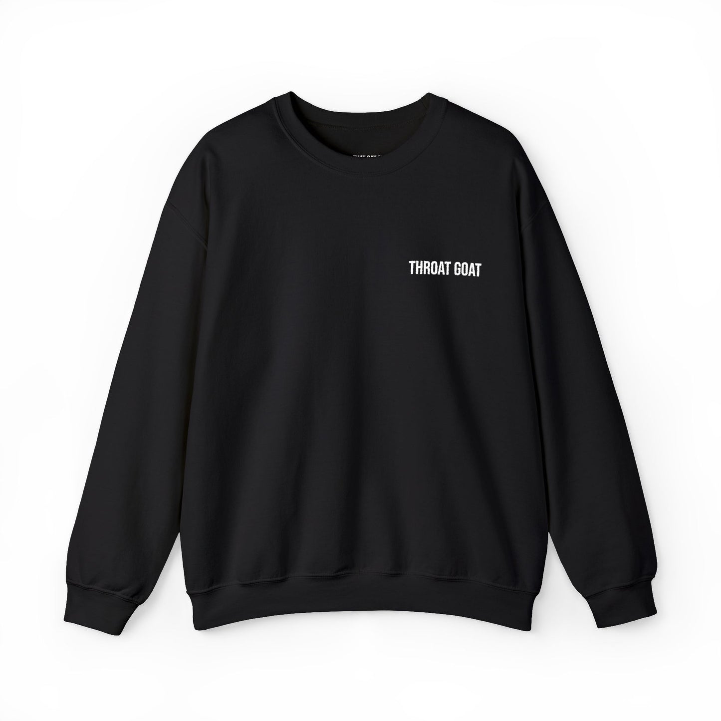 THROAT GOAT ALL-GENDER EMBROIDERED SWEATSHIRT