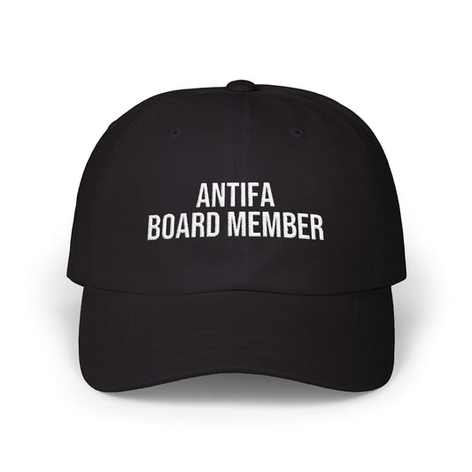 ANTIFA BOARD MEMBER EMBROIDERED CAP