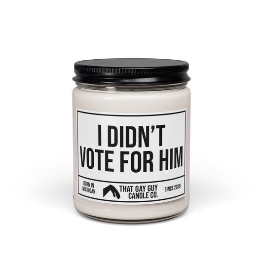 I DIDN'T VOTE FOR HIM