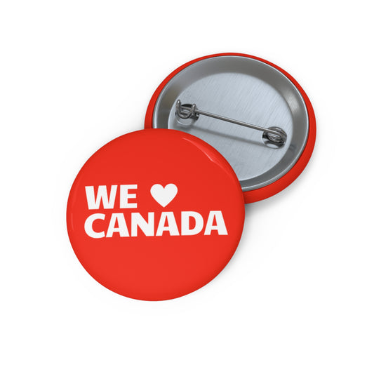 WE LOVE CANADA BUTTON