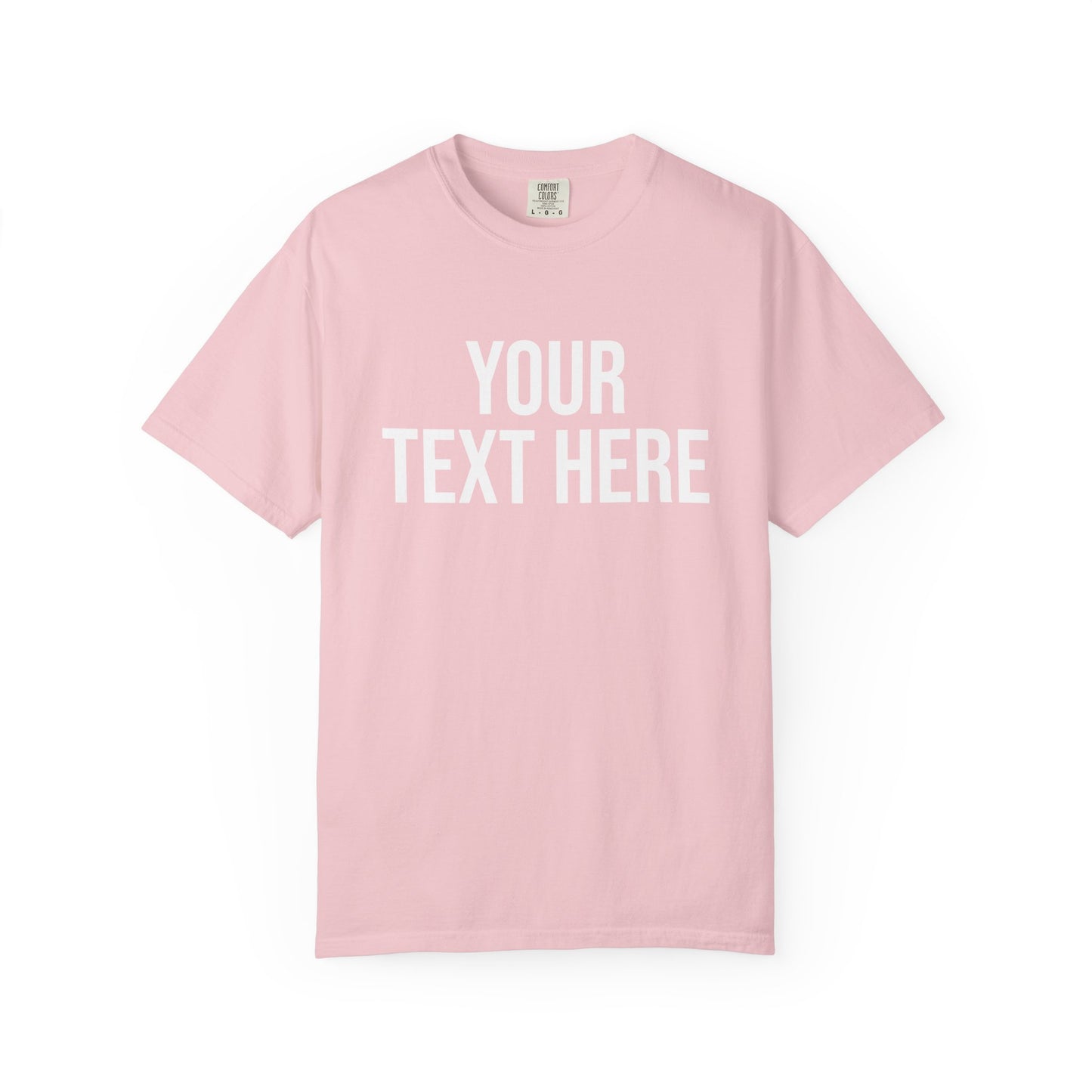 PERSONALIZED TEXT ALL-GENDER TEE