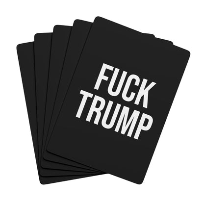 FUCK TRUMP PLAYING CARDS