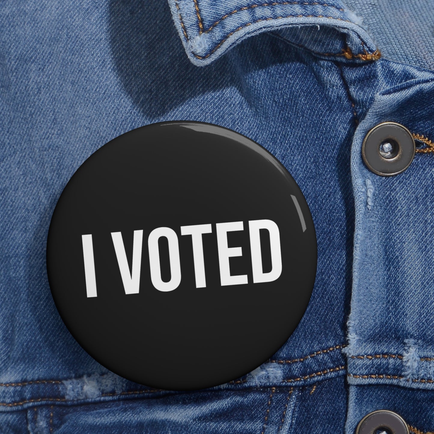 I VOTED BUTTON