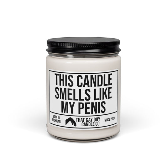THIS CANDLE SMELLS LIKE MY PENIS