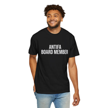 ANTIFA BOARD MEMBER ALL-GENDER TEE