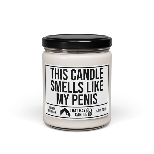 THIS CANDLE SMELLS LIKE MY PENIS