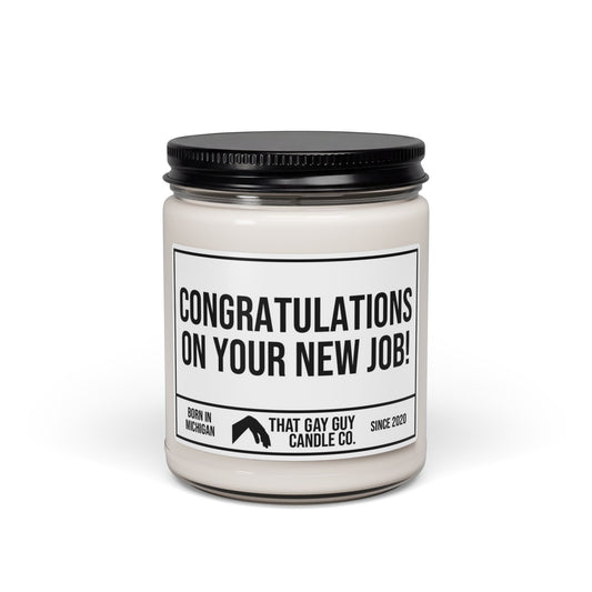 CONGRATULATIONS ON YOUR NEW JOB