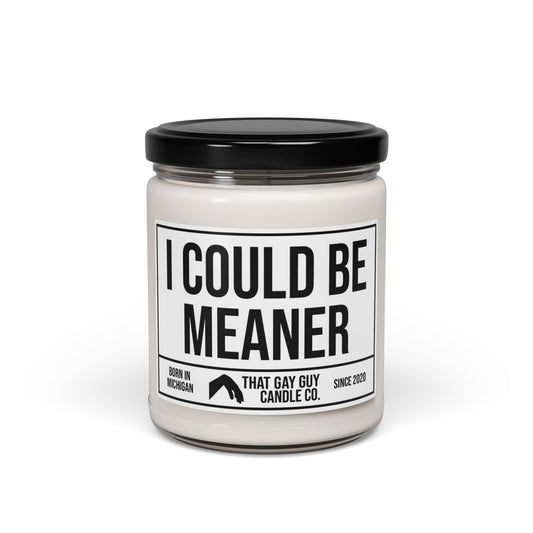 I COULD BE MEANER