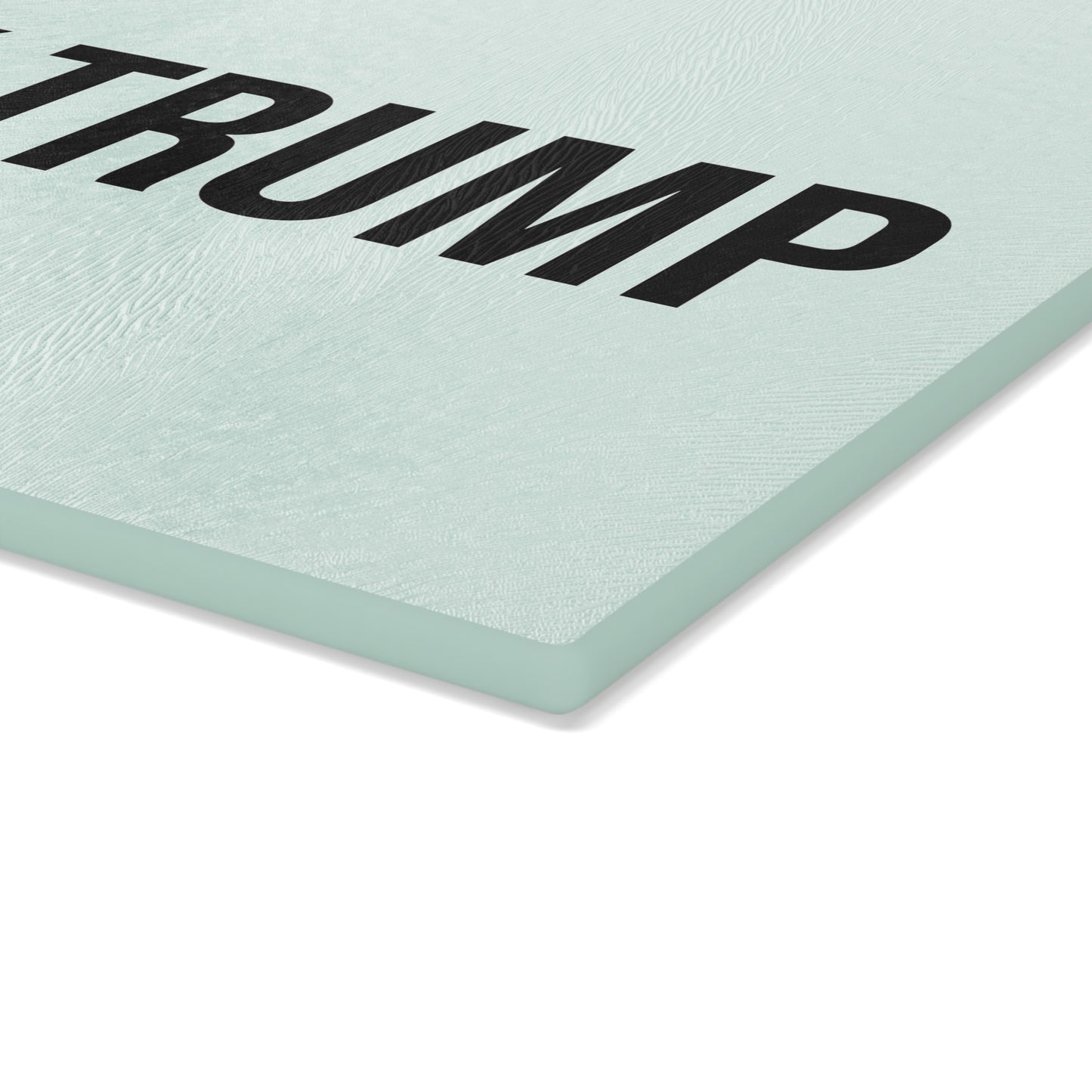 FUCK TRUMP GLASS CUTTING BOARD