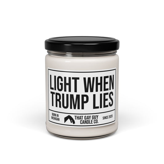 LIGHT WHEN TRUMP LIES