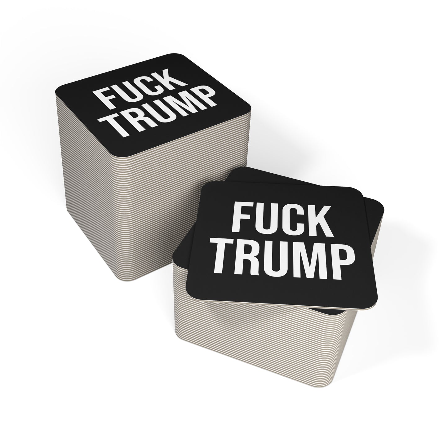 FUCK TRUMP COASTERS