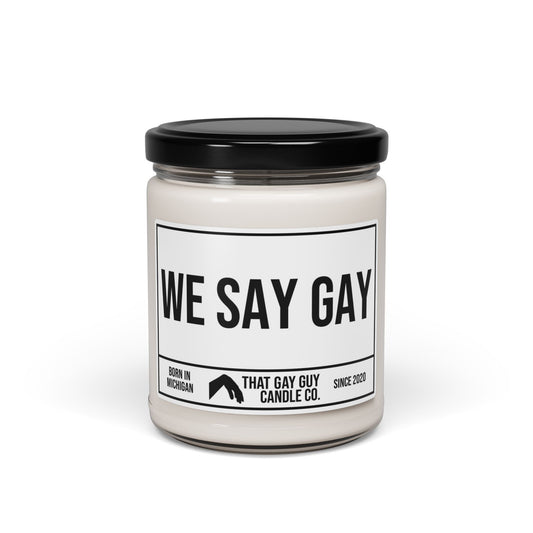 WE SAY GAY