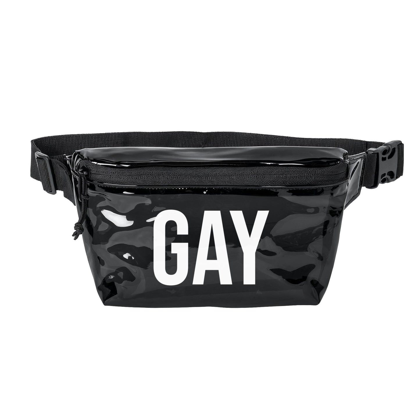 GAY TRANSPARENT FANNY PACK