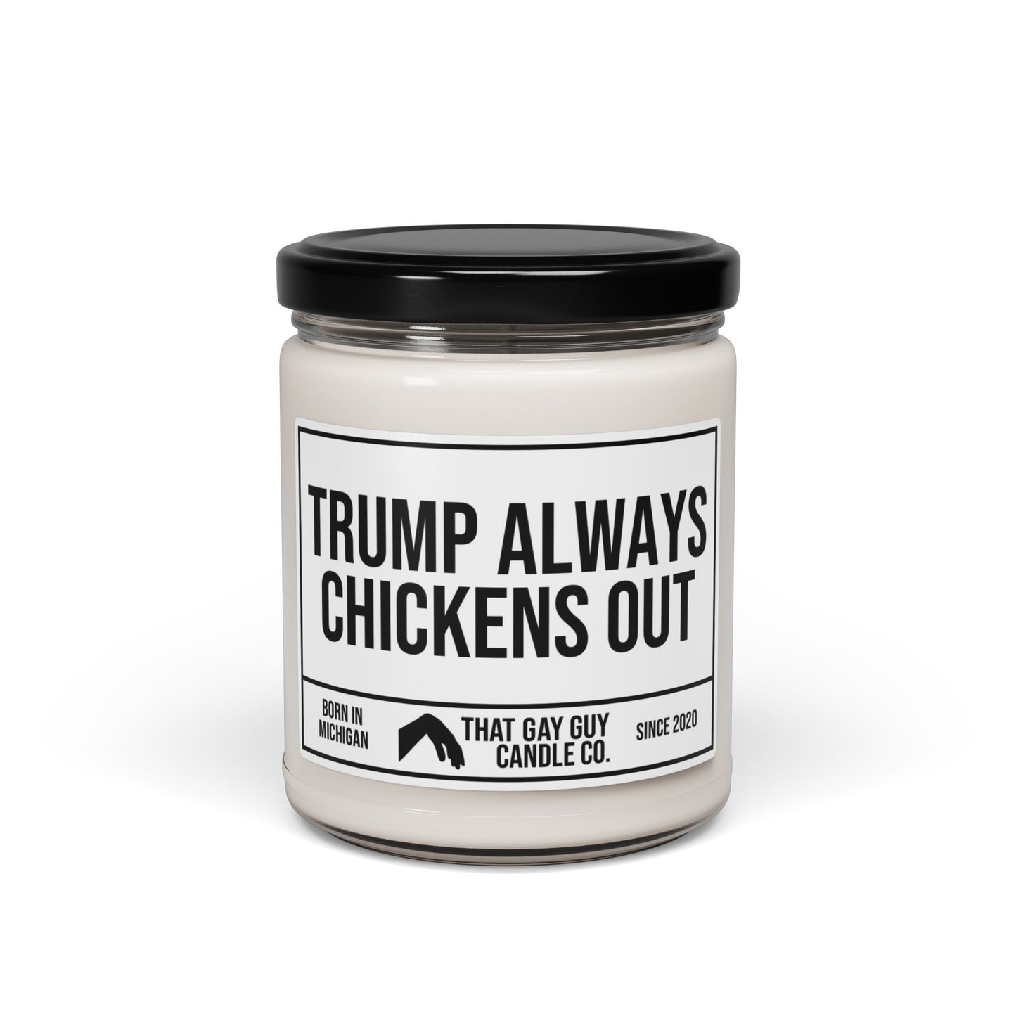 TRUMP ALWAYS CHICKENS OUT
